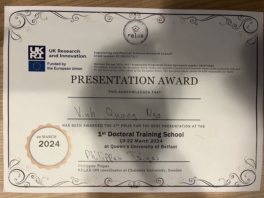 MSCA RELAX-DN 1st Training Week in Belfast Thumbnail